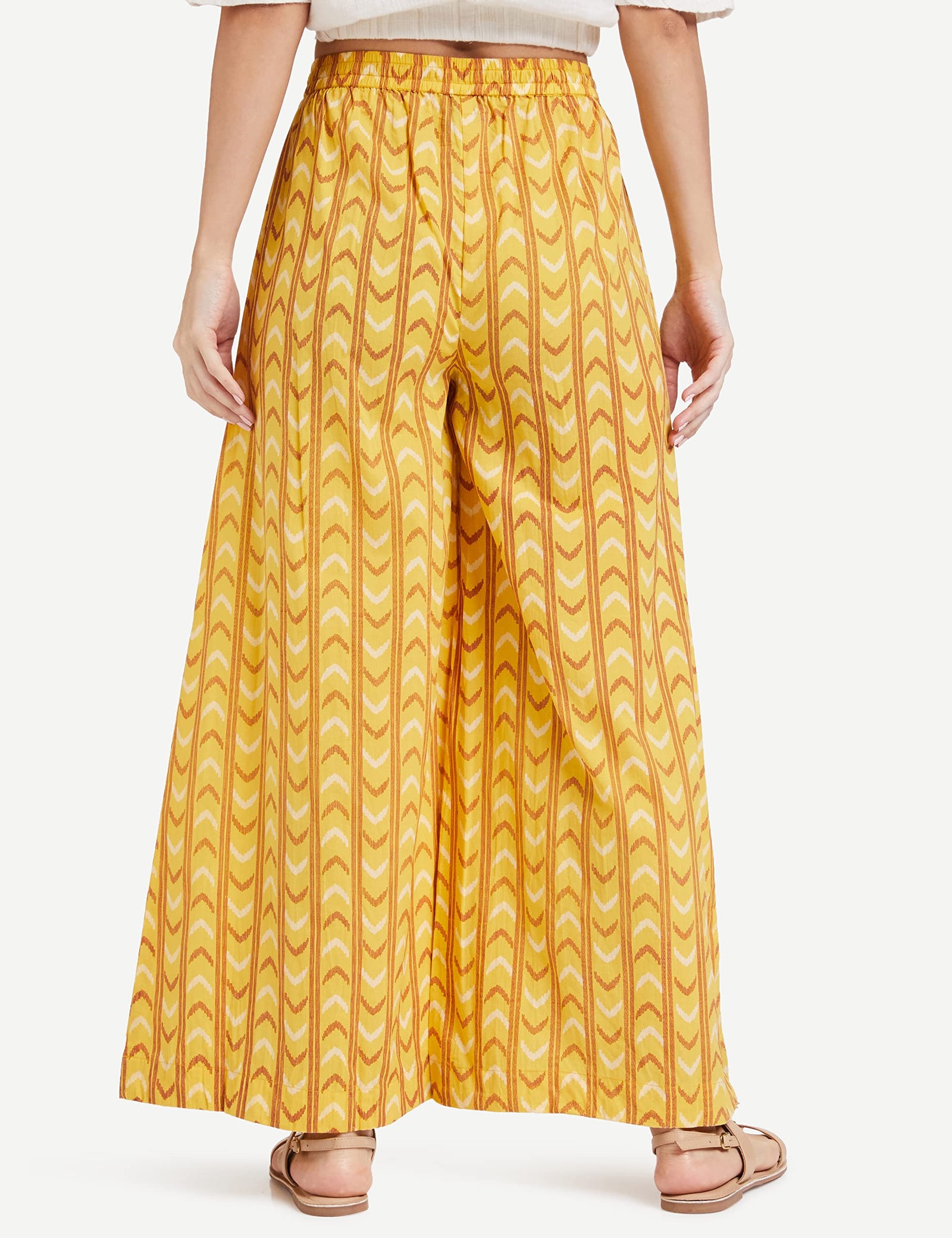 Amazon Brand - Myx Women's Cotton Palazzo Bottom (PAG219)