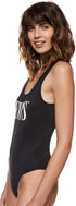 Levi's Womens Graphic Bodysuit Base Layer Top