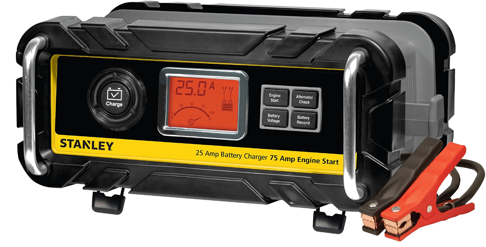 STANLEY BC25BS Smart 12V Battery Charger for Car and Marine Use. 110 Volts