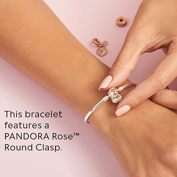 Pandora Moments Charm Bangle Bracelet Clasp