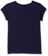 Blink Street Plain Regular Fit Girls T-Shirts , Navy Blue , 9-10Y