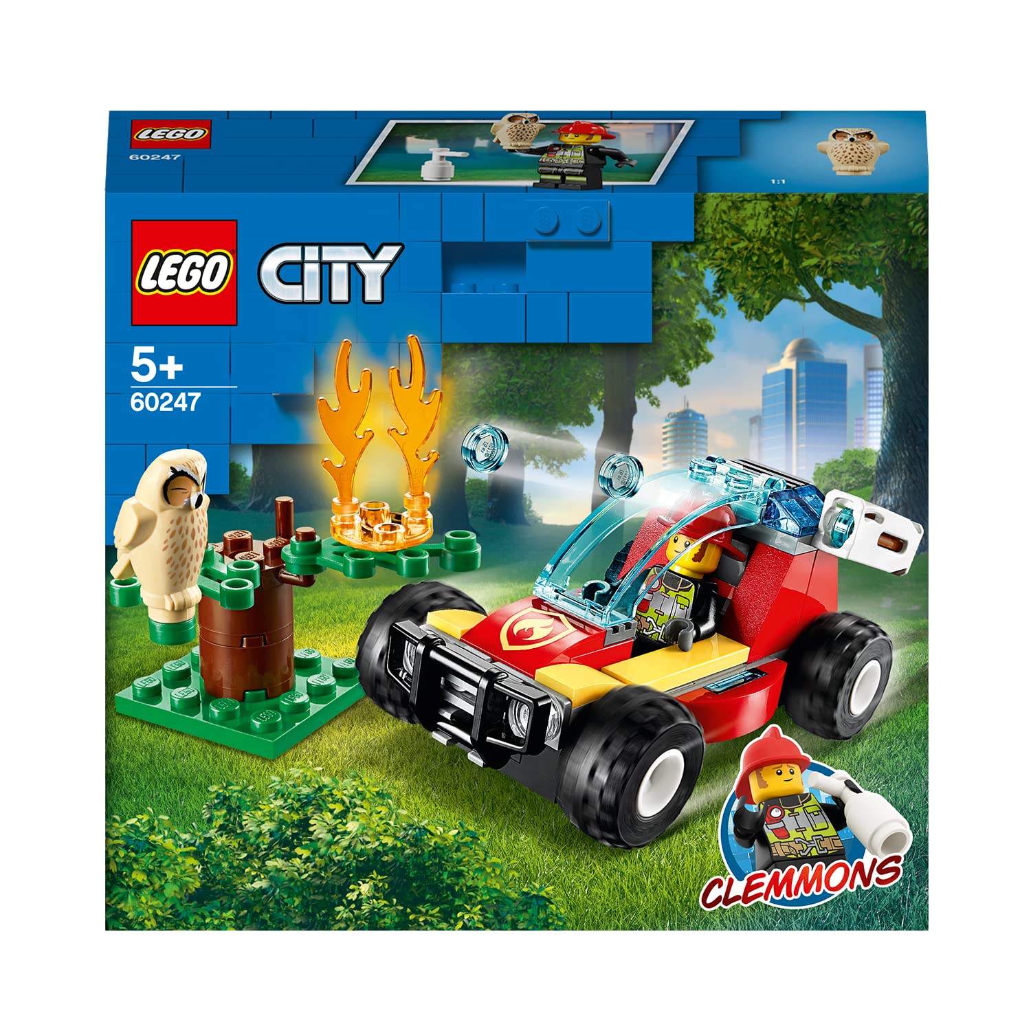 LEGO® City Forest Fire 60247 Building Kit (84 Pieces)