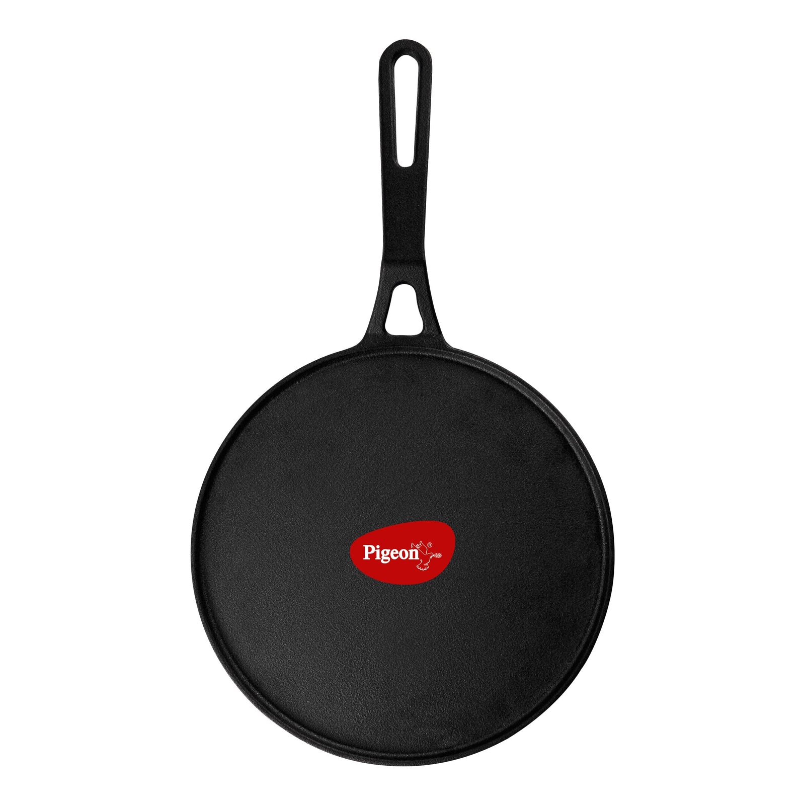 Pigeon by Stovekraft Imperi Cast Iron Dosa Tawa 250mm, Black