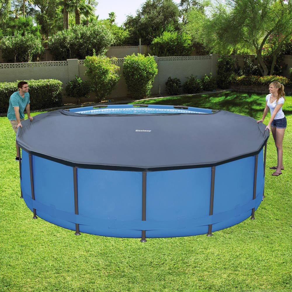 Bestway Above Ground Pool Cover Bestway , Black , 15-Feet , 58038