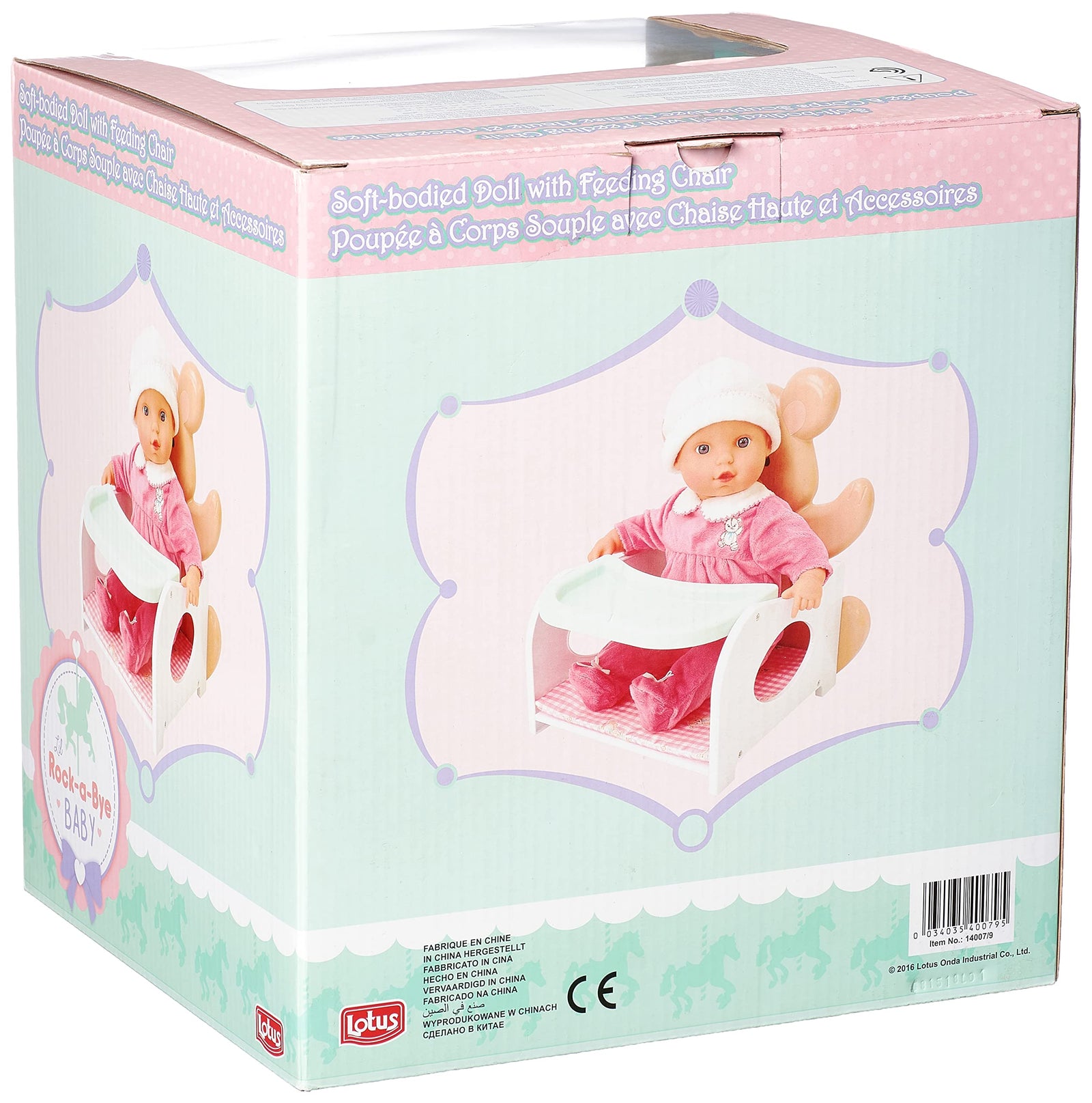 Lotes doll 14,36cm soft-bodied baby