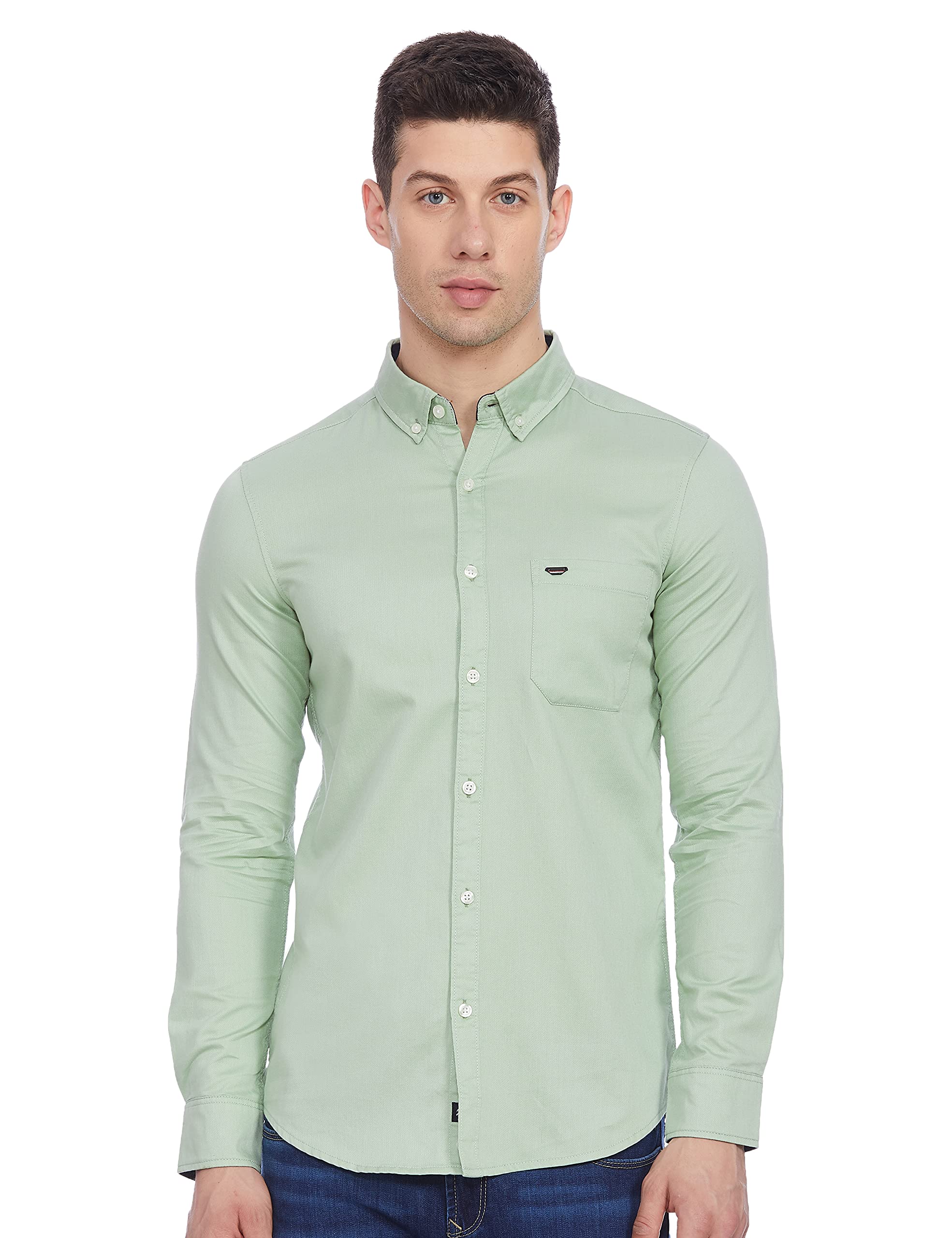 HammerSmith Men's Solid Regular Shirt