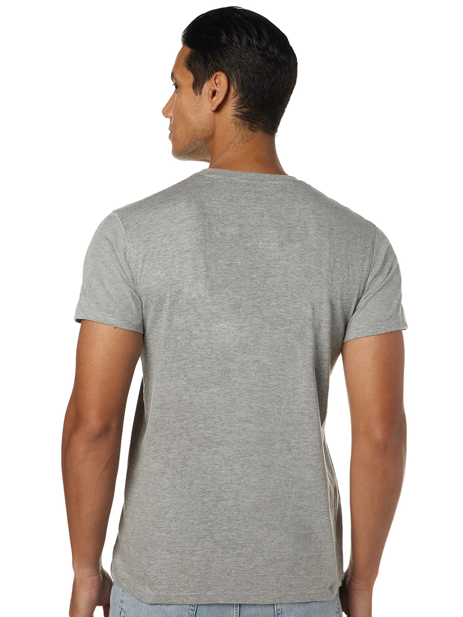 Deniklo Printed V Neck T-Shirt For Men