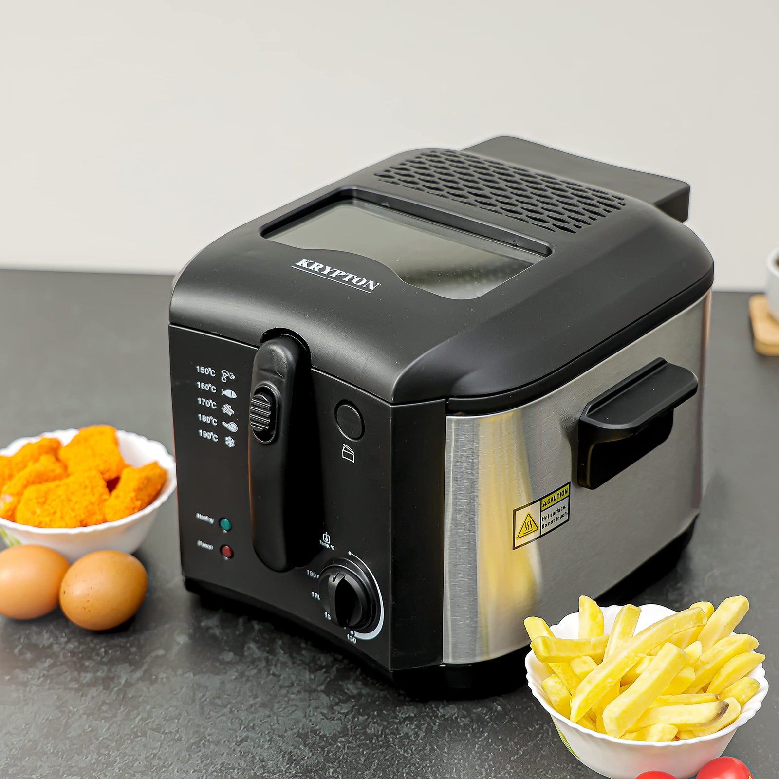 Krypton Deep Fryer 1600 W, 2.5 Liter