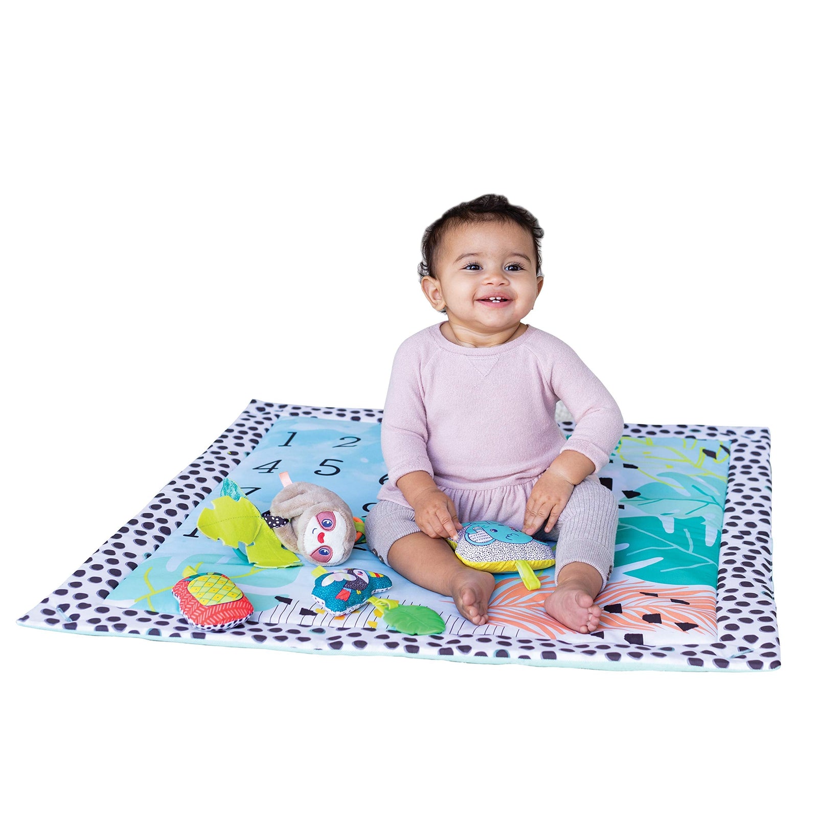 Infantino 4-In-1 Milestones & Memories Twist & Fold Baby Playgym