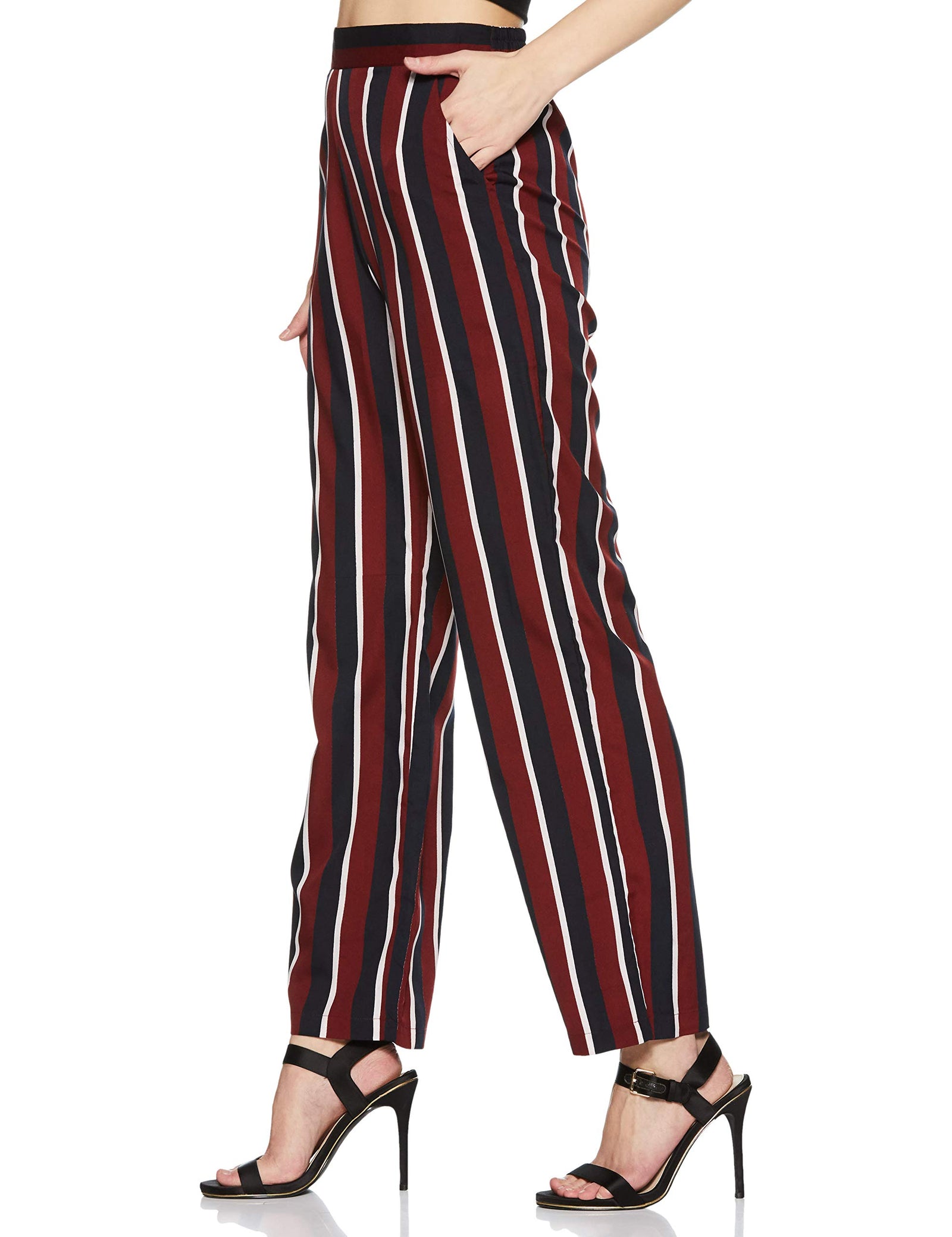 Krave Women's Striped Pants