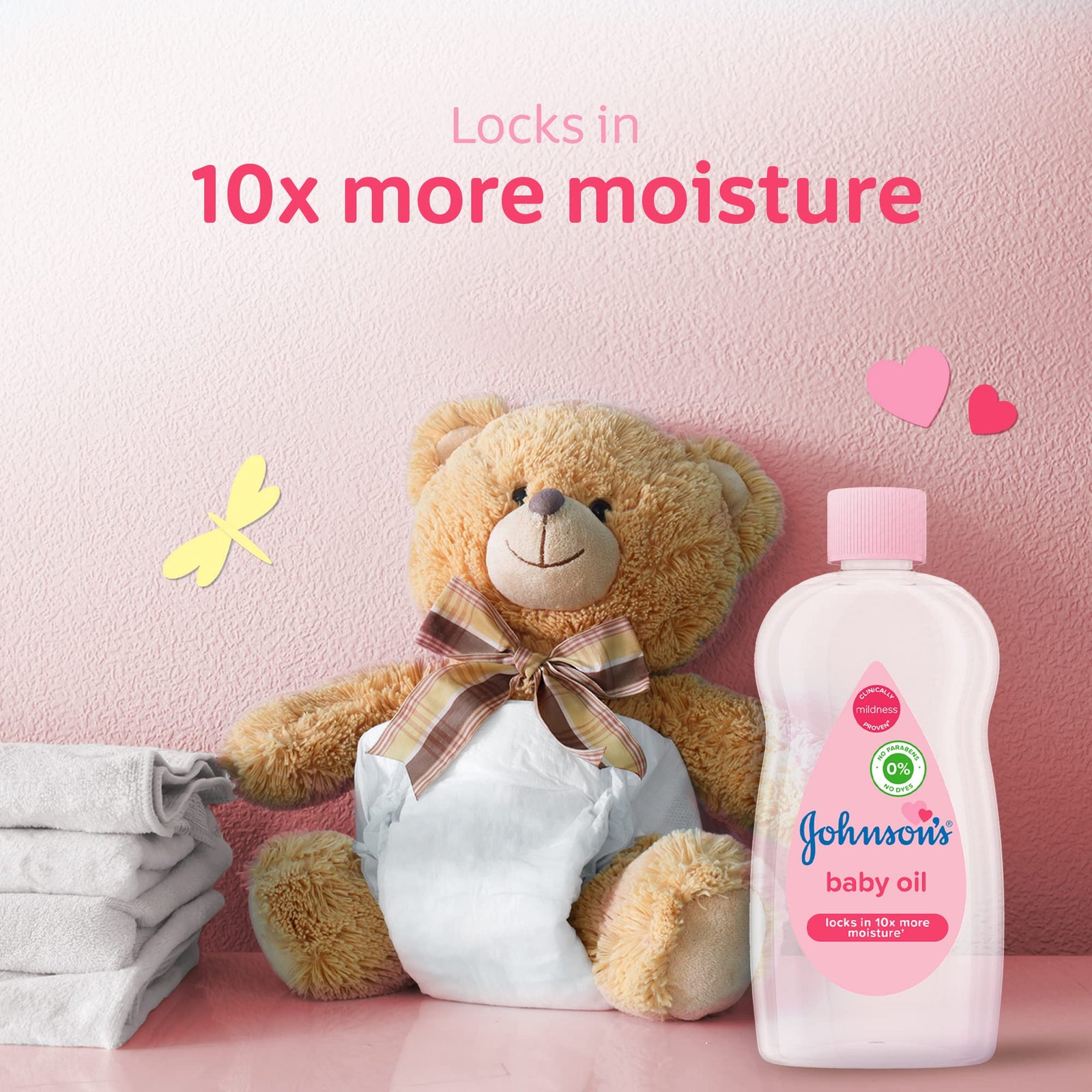 Johnson's Baby Essentials Gift Box: Baby Shampoo, Soft Lotion, Bath, Oil, Powder, Wipes