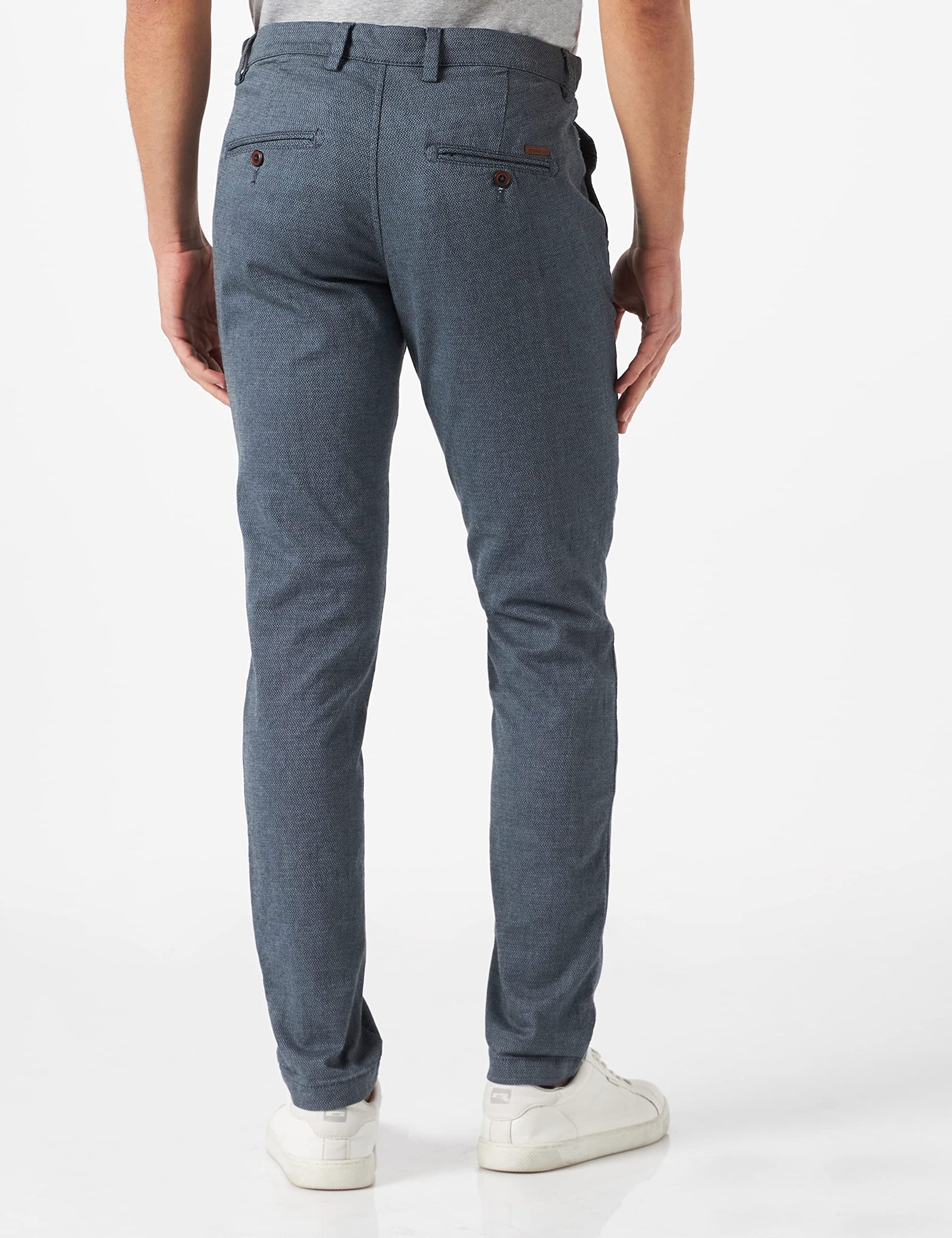 Jack & Jones Men's Faded Denim Chinos