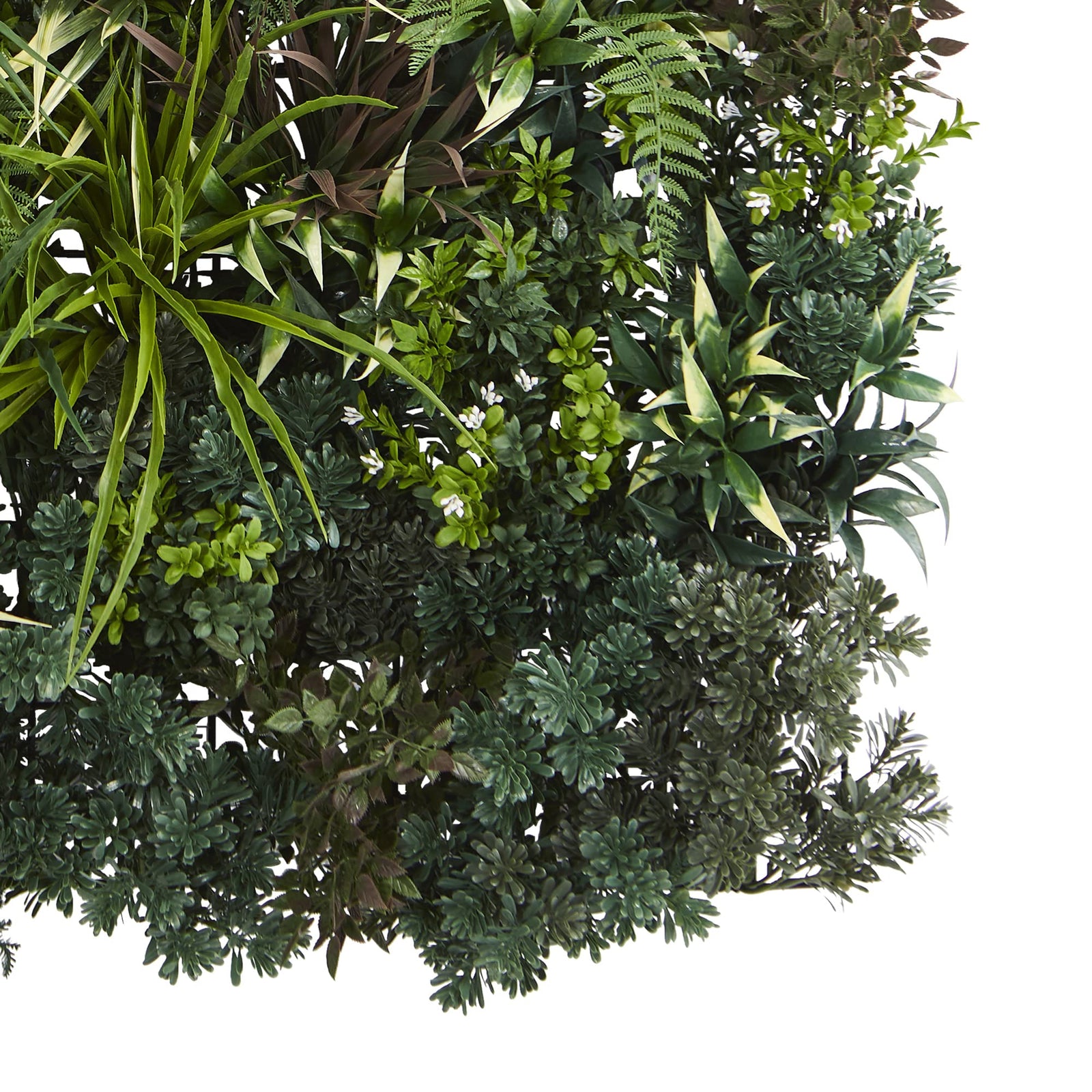 Nearly Natural Greens & Fern Artificial Living Wall, 3', model: 6406