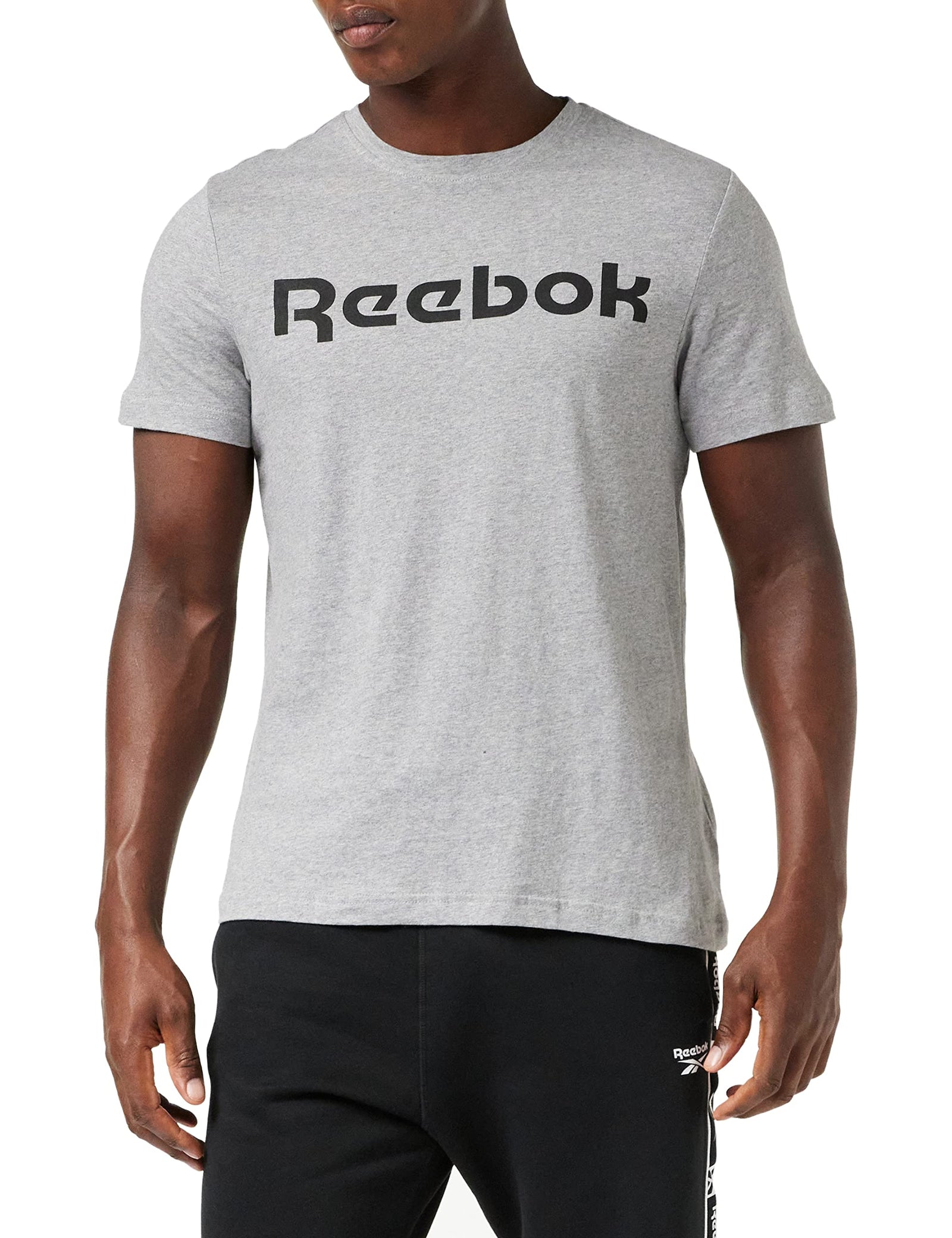 Reebok mens GS Reebok Linear Read Tee T-SHIRTS