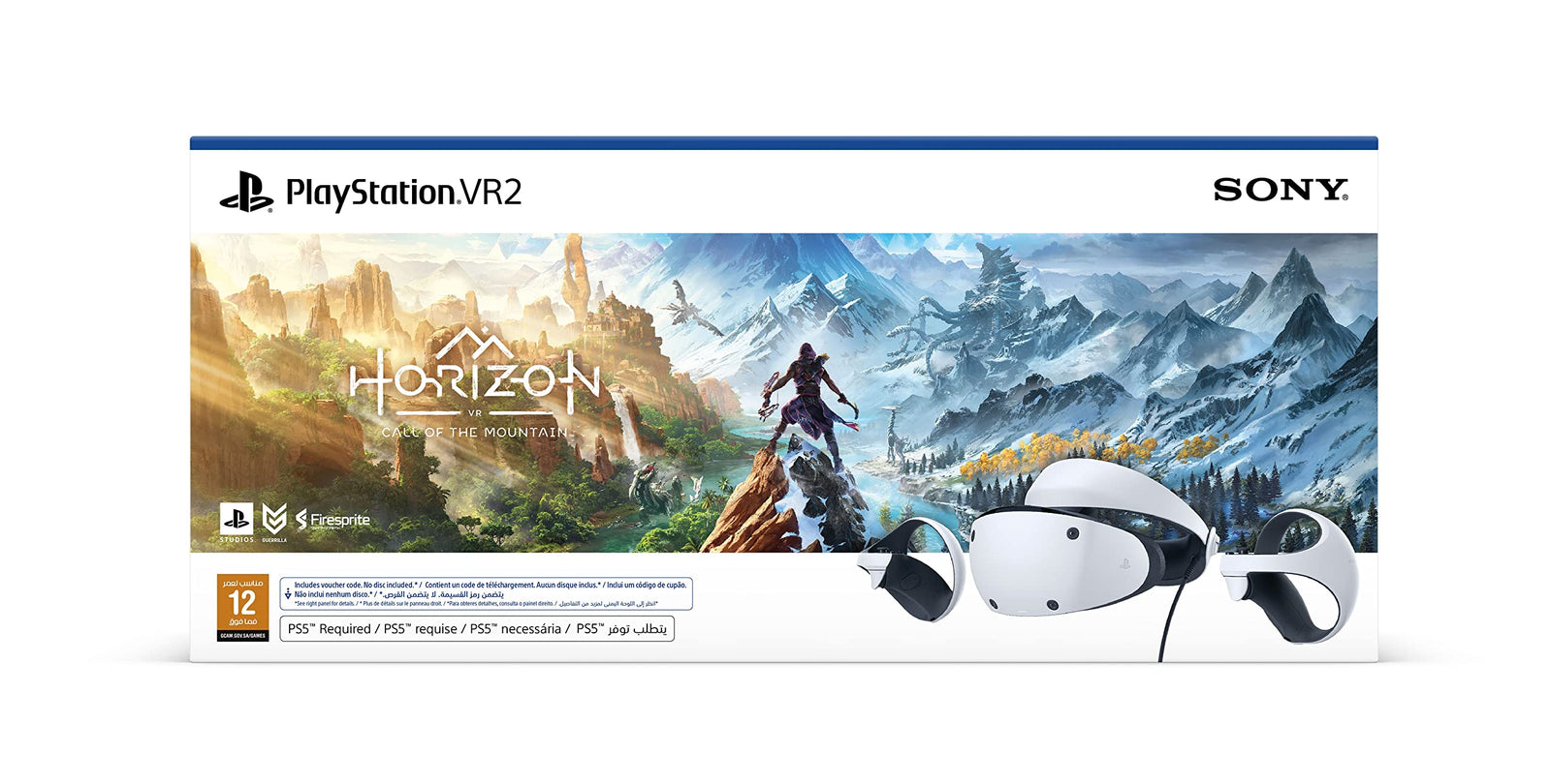 PlayStation PS VR2+HORIZON CALL OF MOUNTAIN VOUCHER BUNDLE