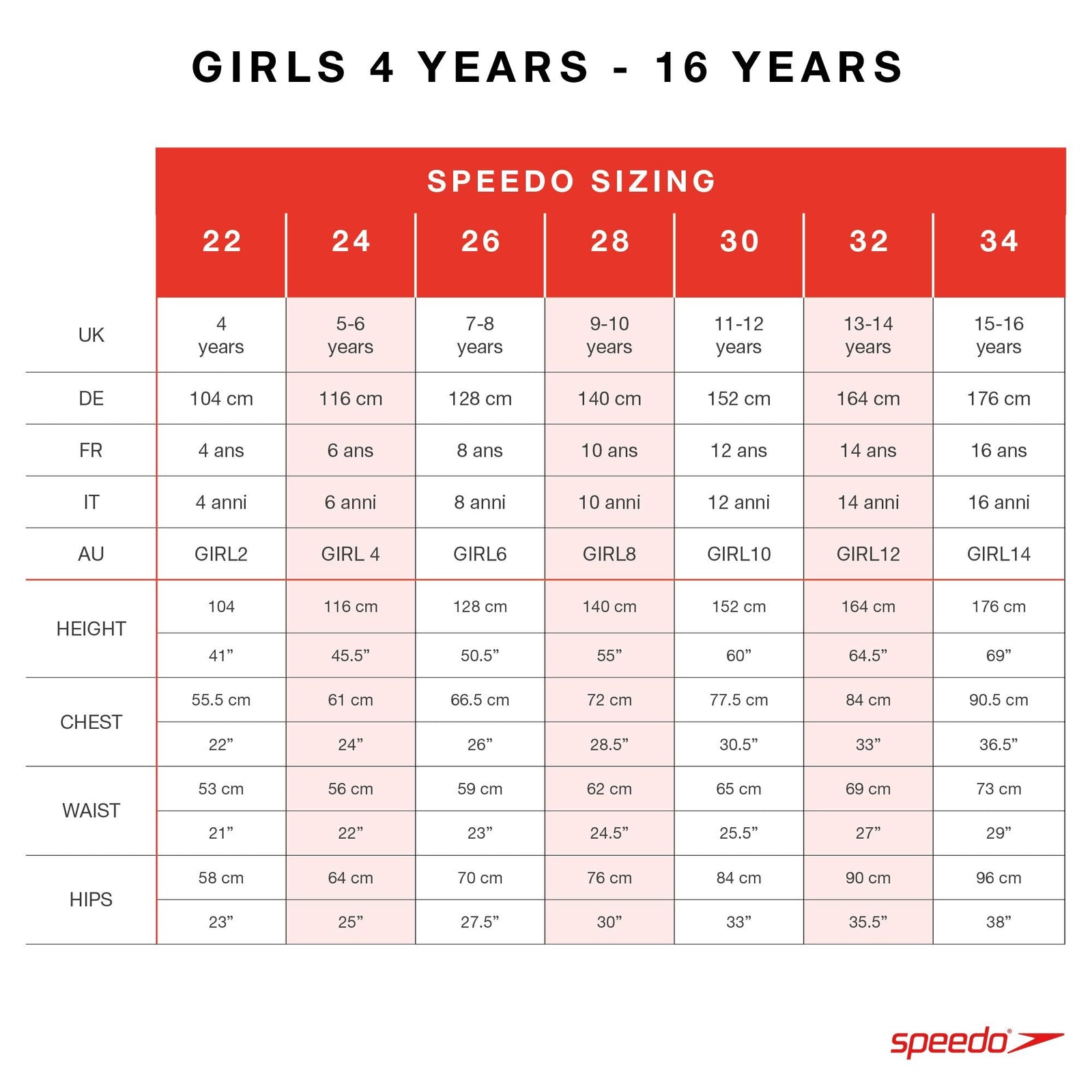 Speedo Girl's Endurance+ Printed Medalist Swimsuit