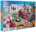 BanBao Building Blocks Fire Station - Fire Rescue Tower and Fire Ladder Truck Toys with Robot Kits, 1081 Pieces - B7130