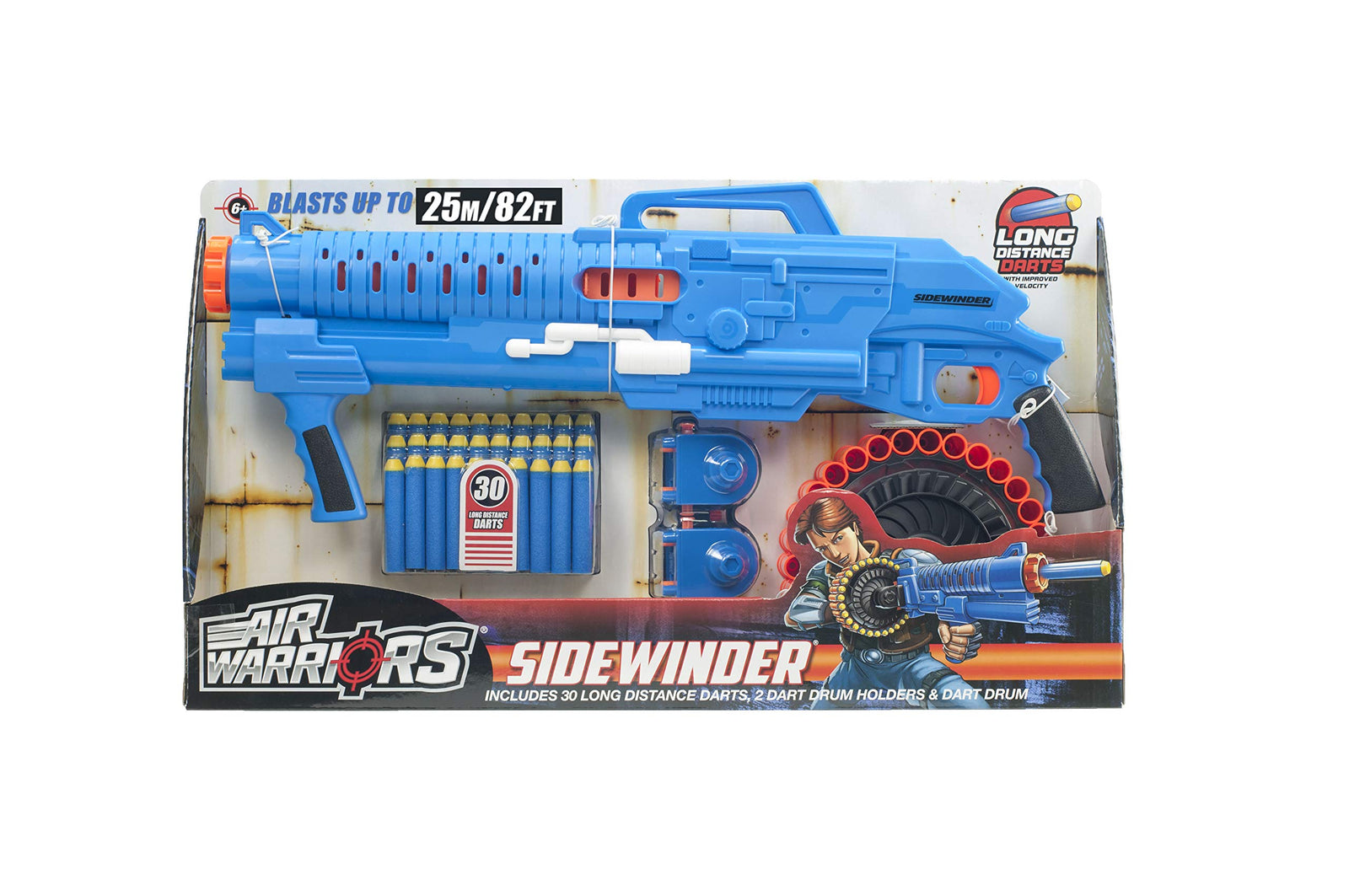 Buzz Bee Toys Bz Ultra Tek Sidewinder Foam Blaster