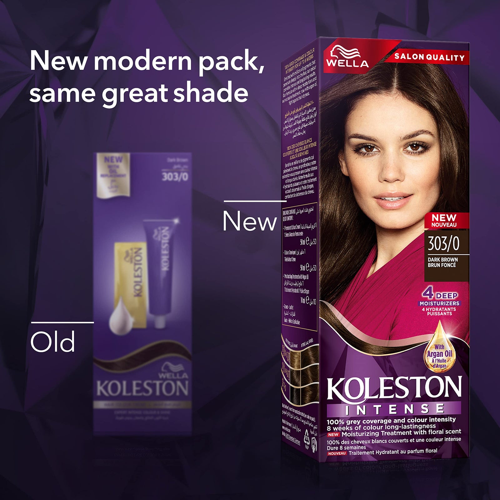 KOLESTON INTENSE SEMIKIT 303/0 DARK BROWN