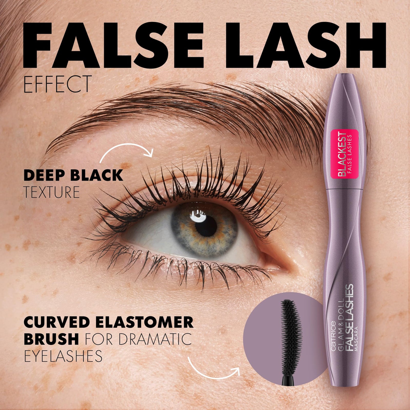 Catrice Glam & Doll False Lashes Mascara - 010 Black