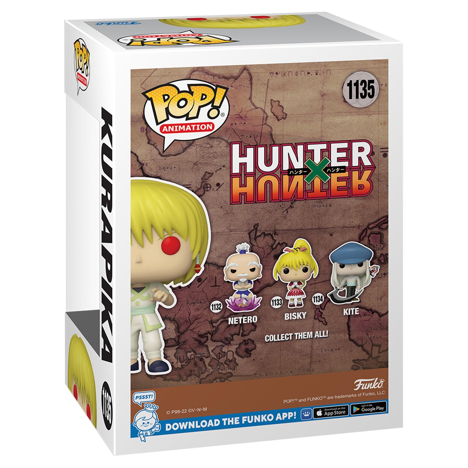 Funko Pop! Animation: Hunter x Hunter - Kurapika w/Chain (Exc), Collectible Vinyl Figure - 63217