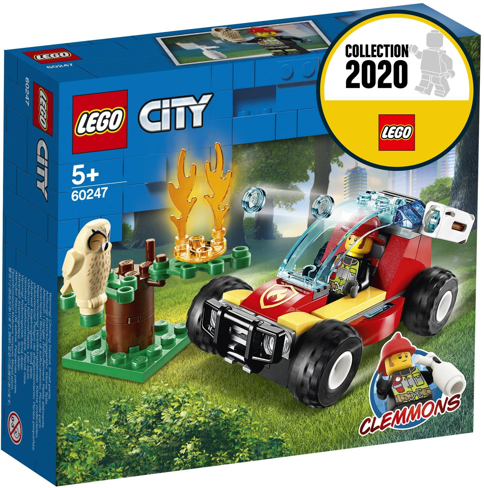 LEGO® City Forest Fire 60247 Building Kit (84 Pieces)