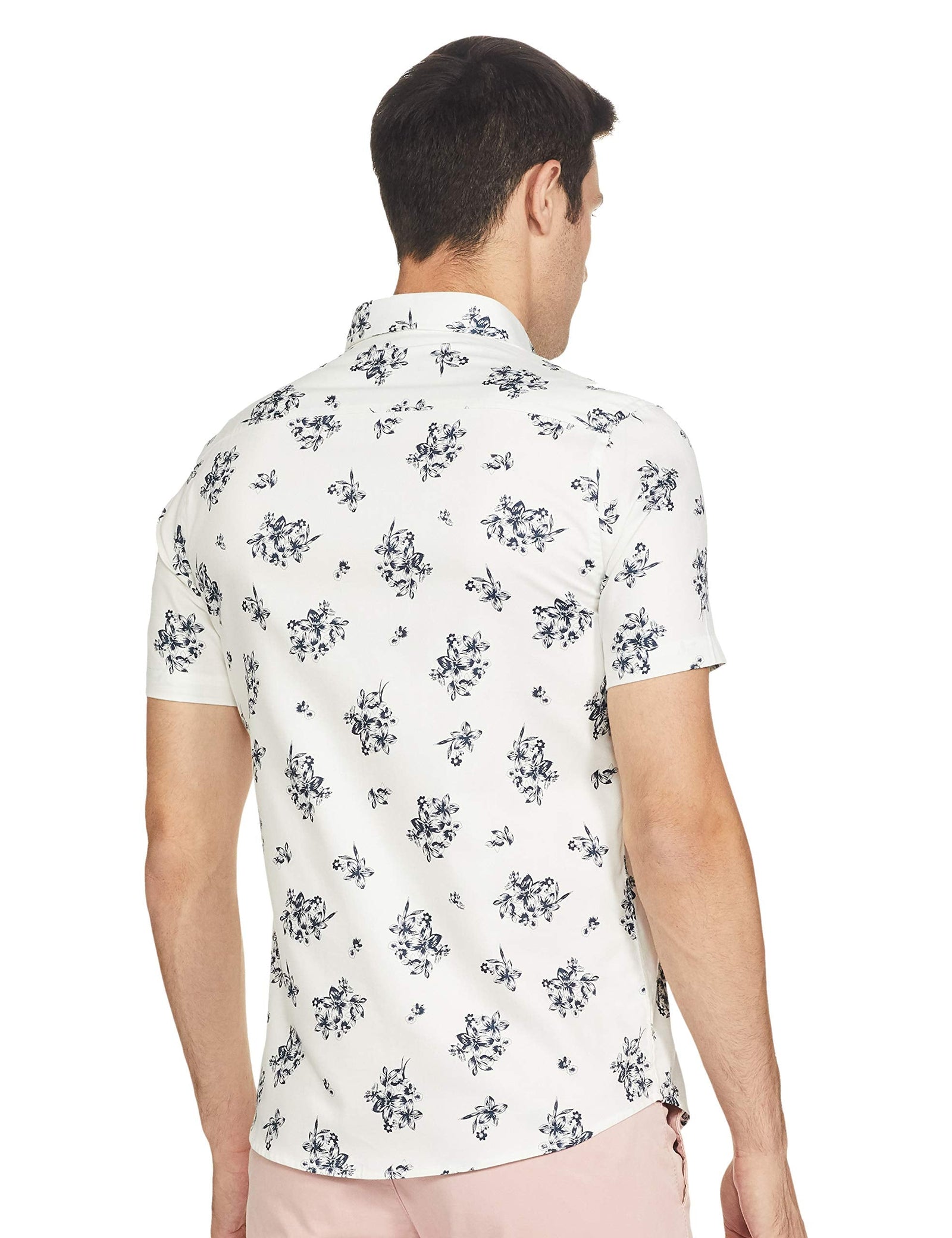 Hammersmith Men Floral Print Western Shirt (Hscsm001)