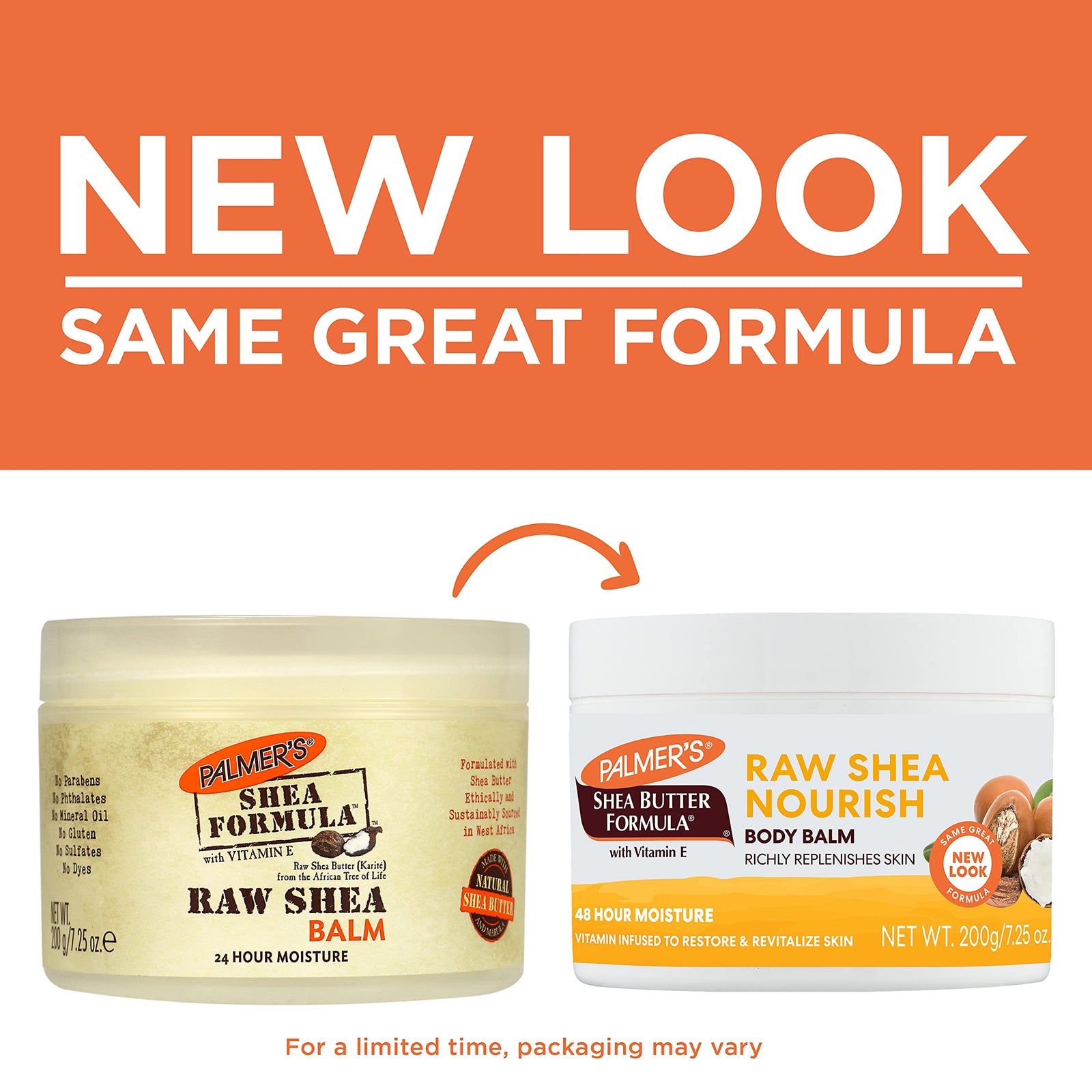 Palmer’s Shea Formula Raw Shea Body Butter Balm, 7.25 Ounces