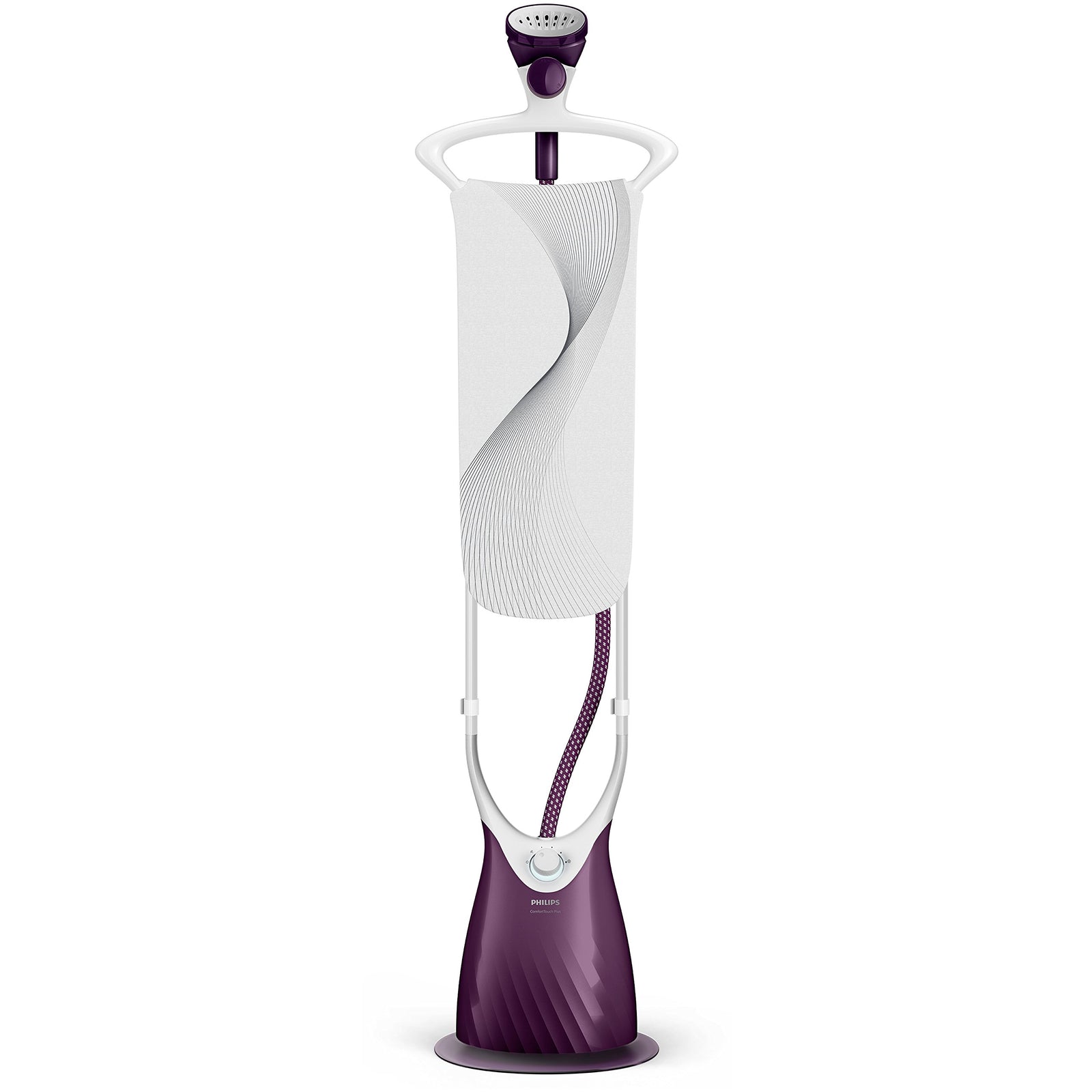 Philips Vertical Garment Steamer Comforttouch Plus, Purple, 1.8 Litre, Gc558/36,, 1800 ml -