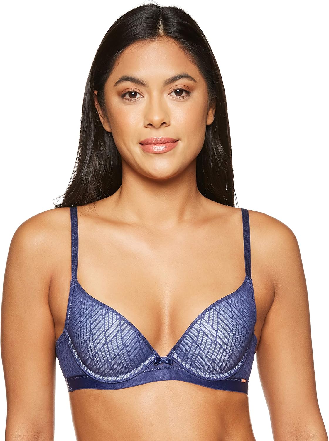 Dorina Women's Mara/Diamond Geo Plunge - Push Up Bra