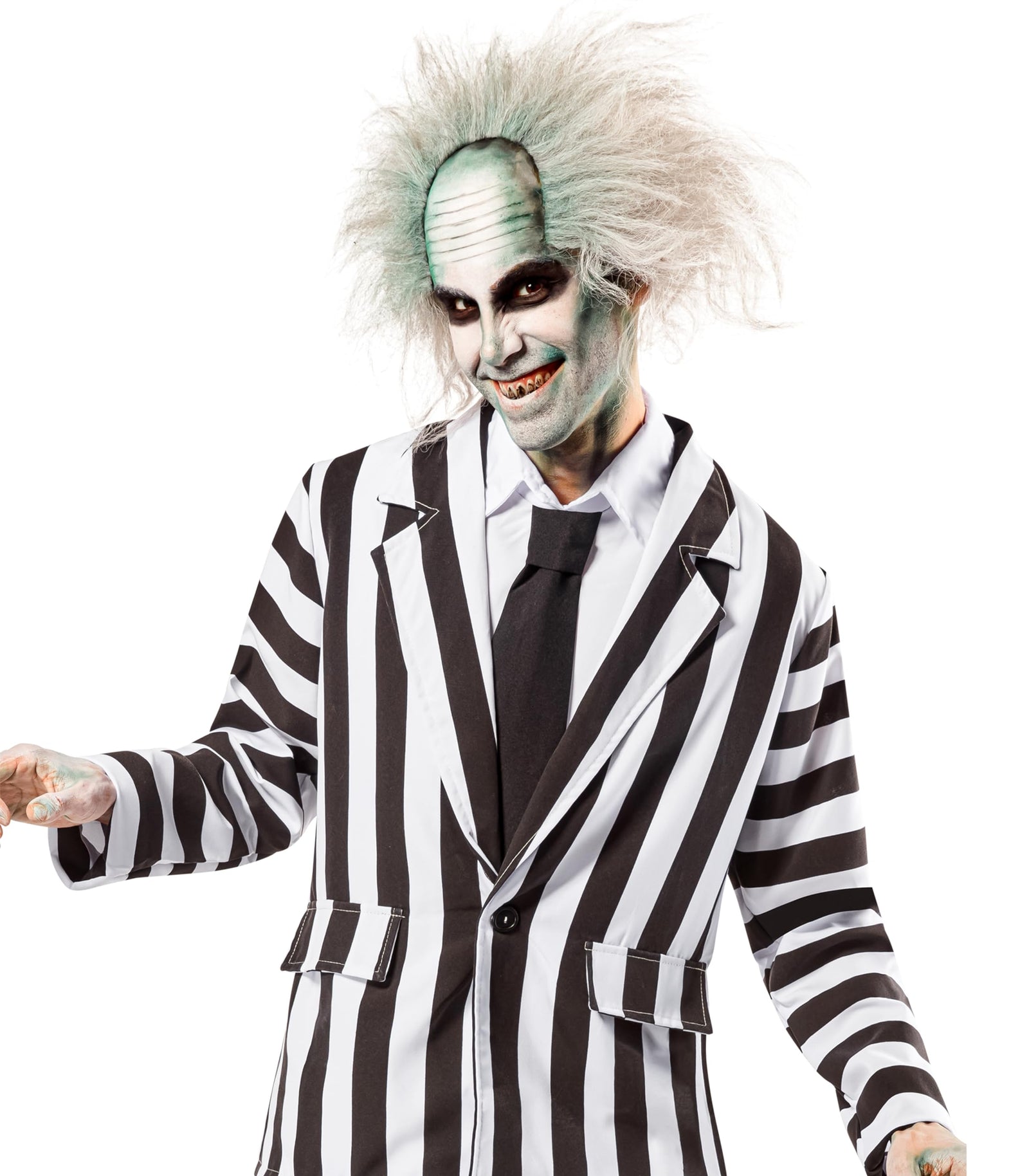 Rubie'S Beetlejuice Halloween Costume Wig, Grey, One Size