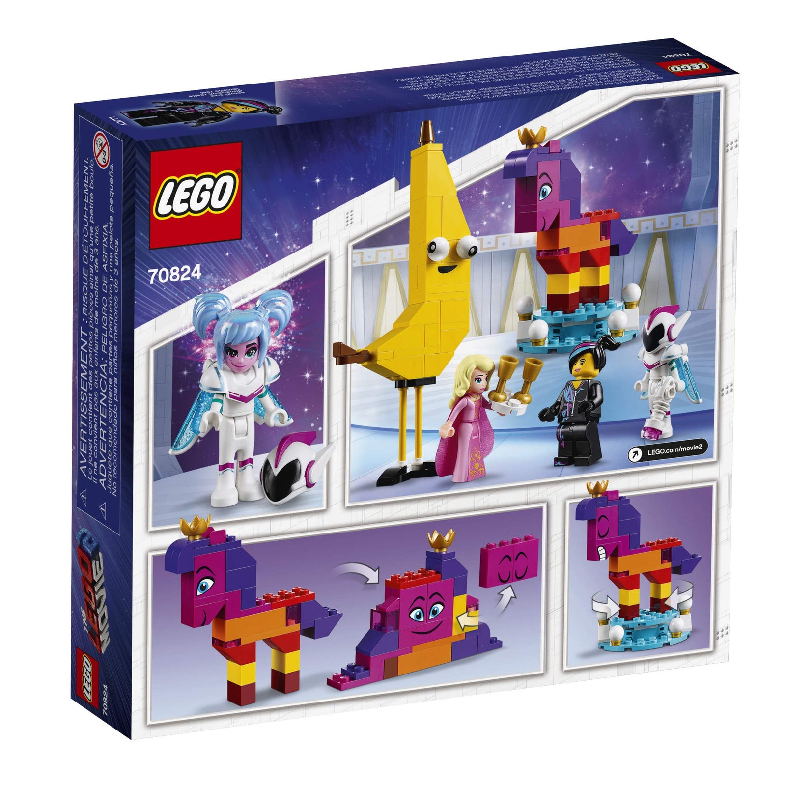 LEGO The LEGO Movie 2 Introducing Queen Watevra Wa'Nabi 70824 Build and Play Set - 2019 (115 Pieces)