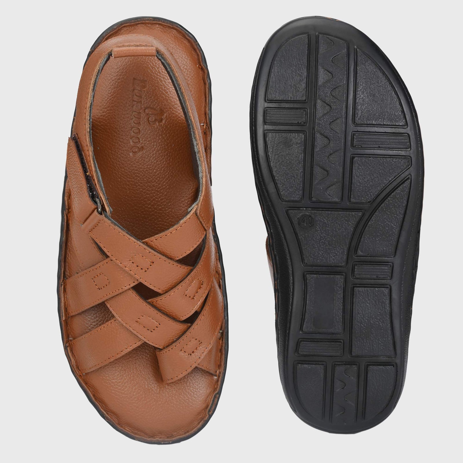 Burwood Men's Leather Casual Sandals