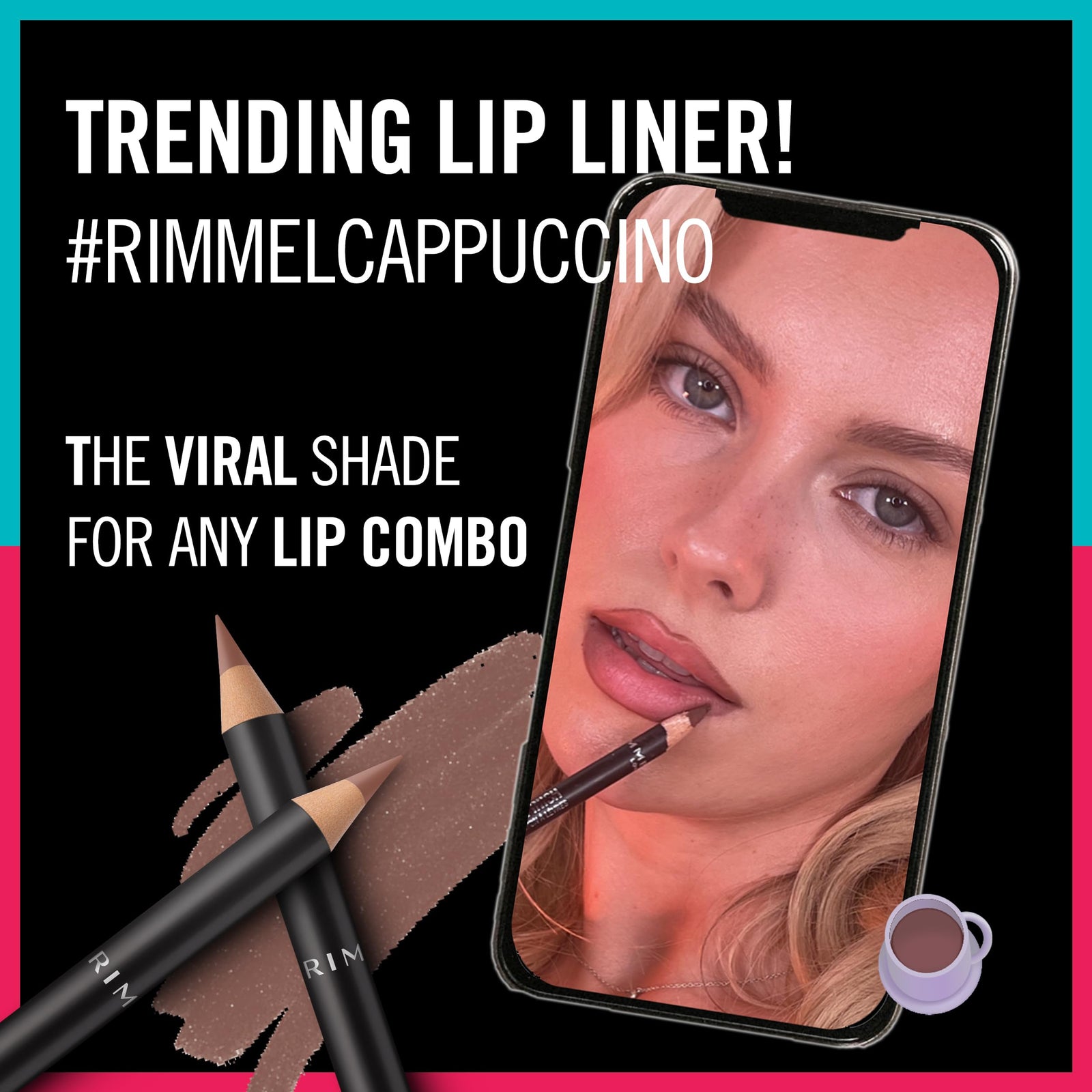 Rimmel London, Lasting Matte Lip Liner 110 Spice, 1.2g
