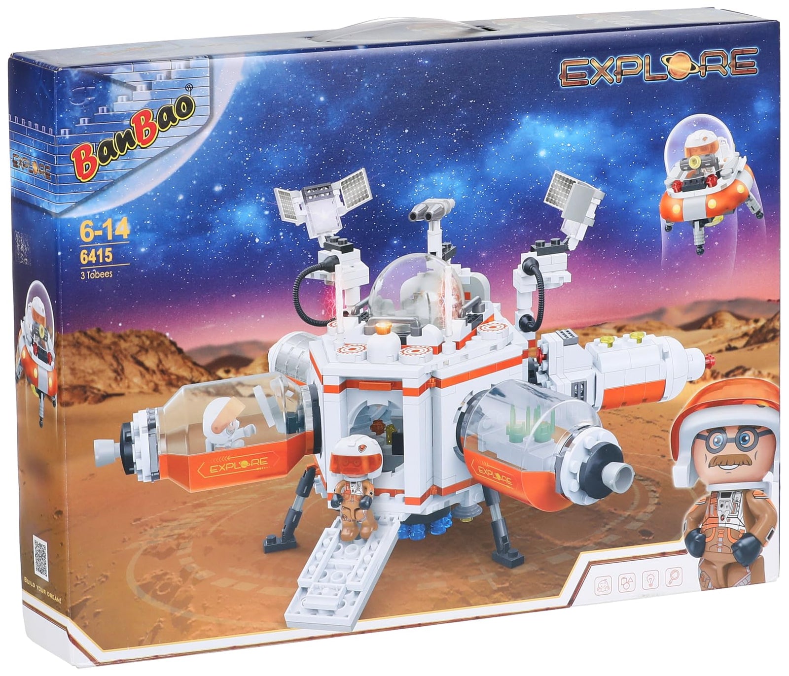 Banbao B6415 Explore the World Building Blocks