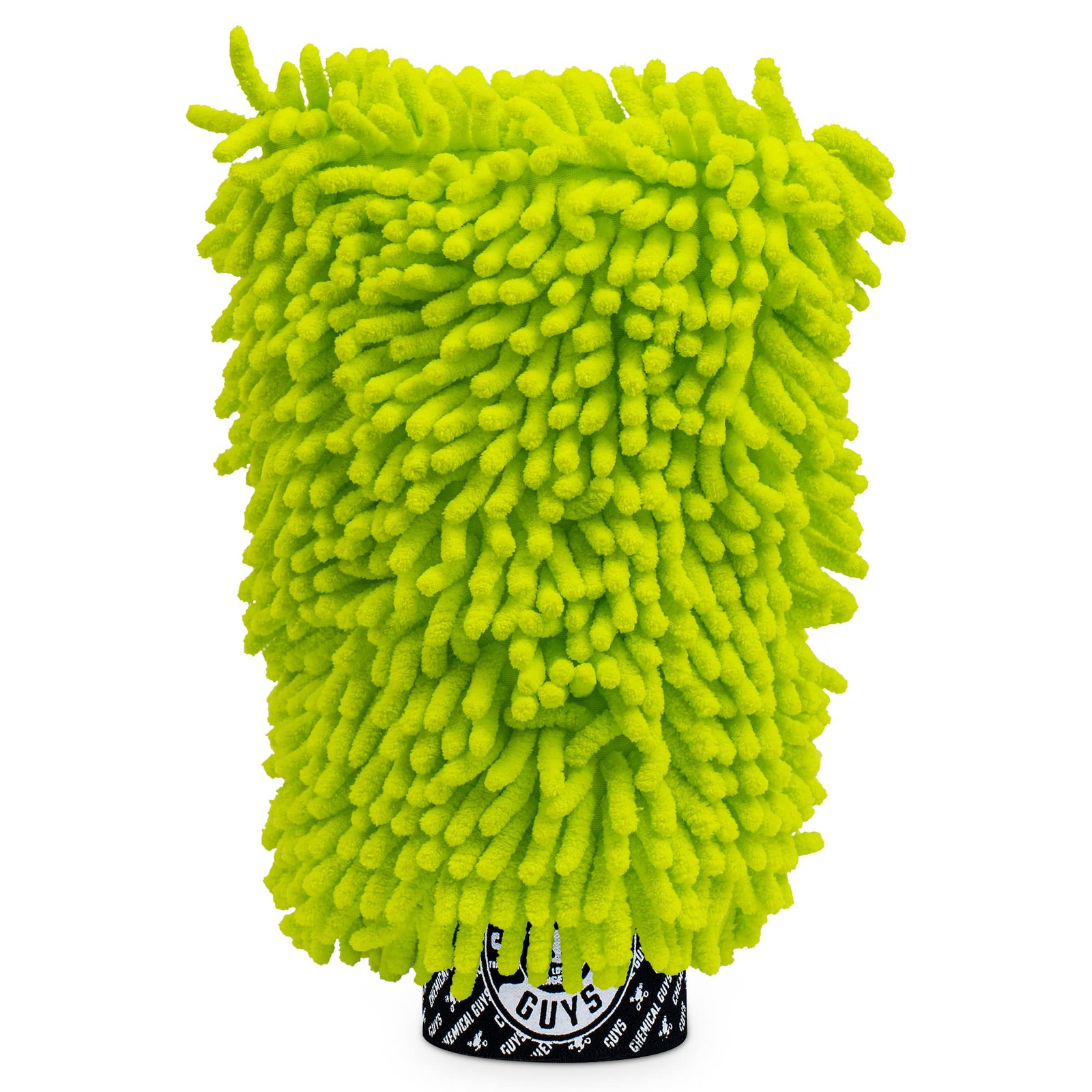 Chemical Guys MIC493 Chenille Premium Scratch-Free Microfiber Wash Mitt, Lime Green, 9.6