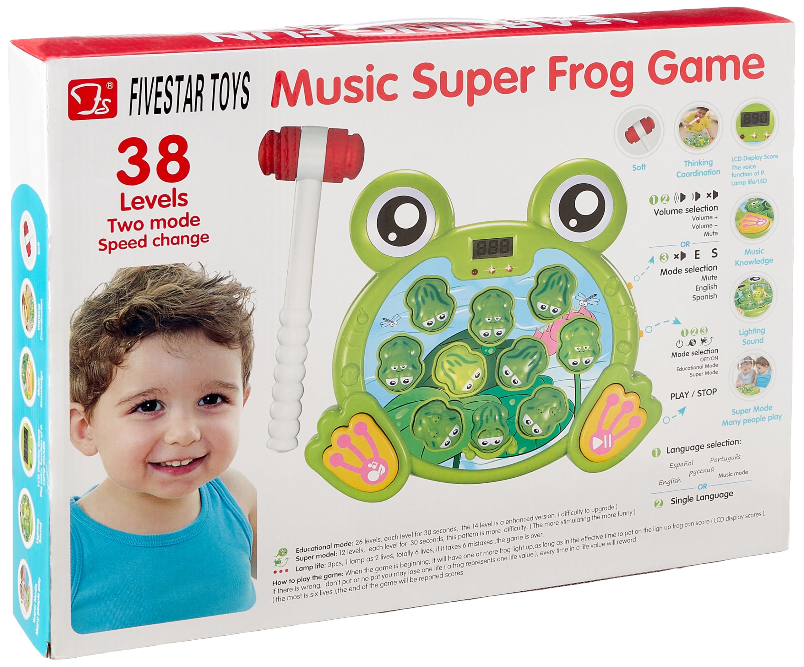 Five Star Toys Music Super Frog Game - Model 35890