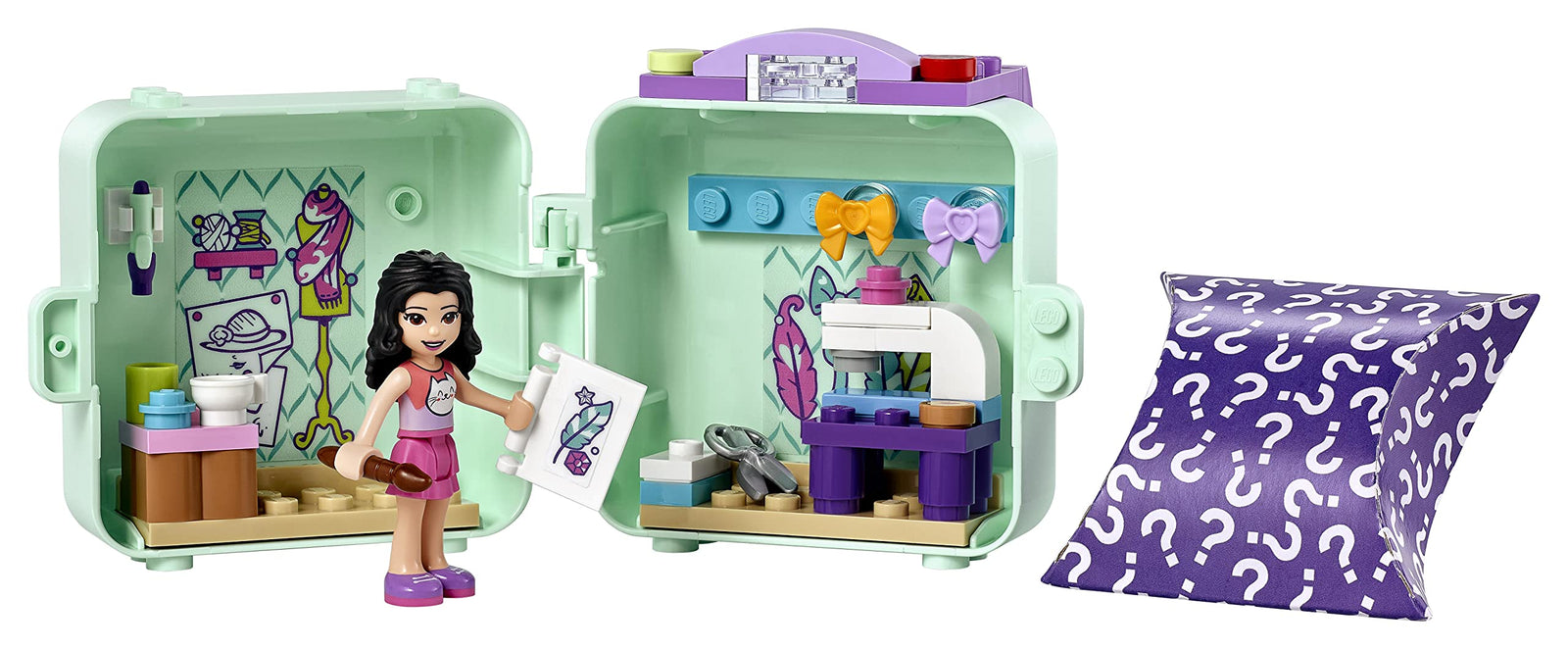 LEGO® Friends Emma’s Fashion Cube 41668 Building Kit (58 Pieces)