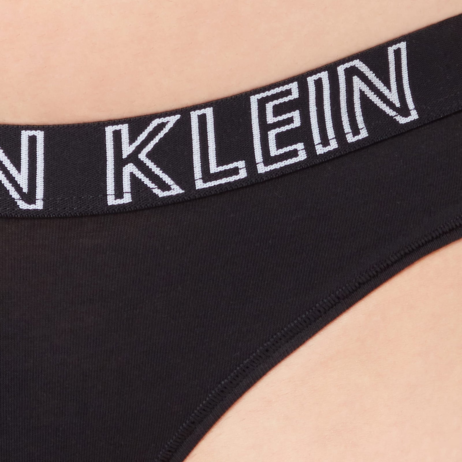 Calvin Klein Women's Bikini Panties, Black 001, Medium