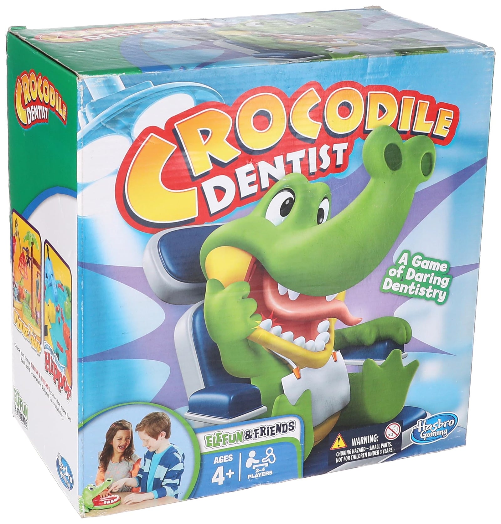 Hasbro elefun and friends crocodile dentist game for kids