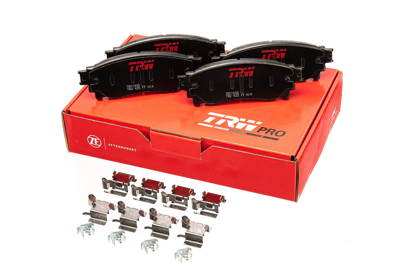 TRW Pro TRC1578 Disc Brake Pad Set For Honda Civic 2012-2015, Front