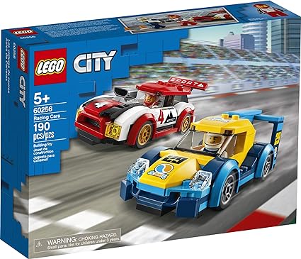 LEGO City 60256 Racing Cars Kids' Building Toy - 190 Pcs