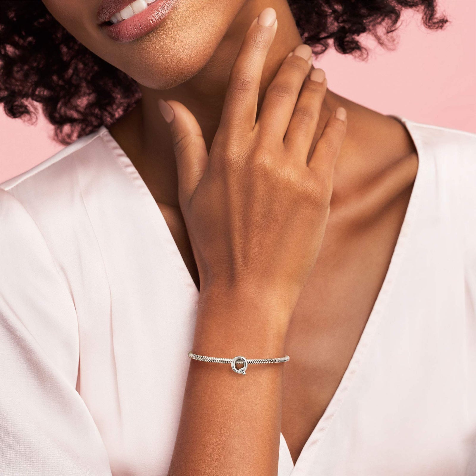 PANDORA Letter 925 Sterling Silver Charm