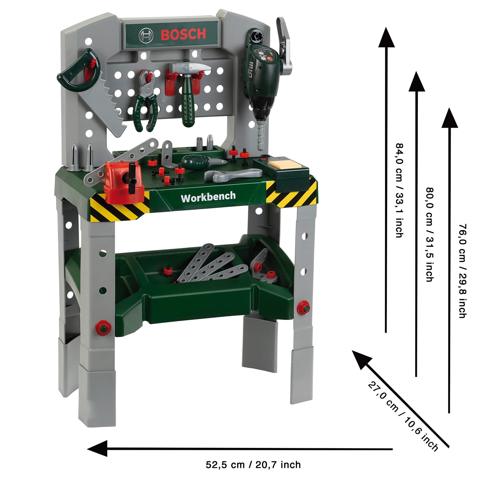 Bosch 8637 Workbench With Sound And Adjustable Height Toy