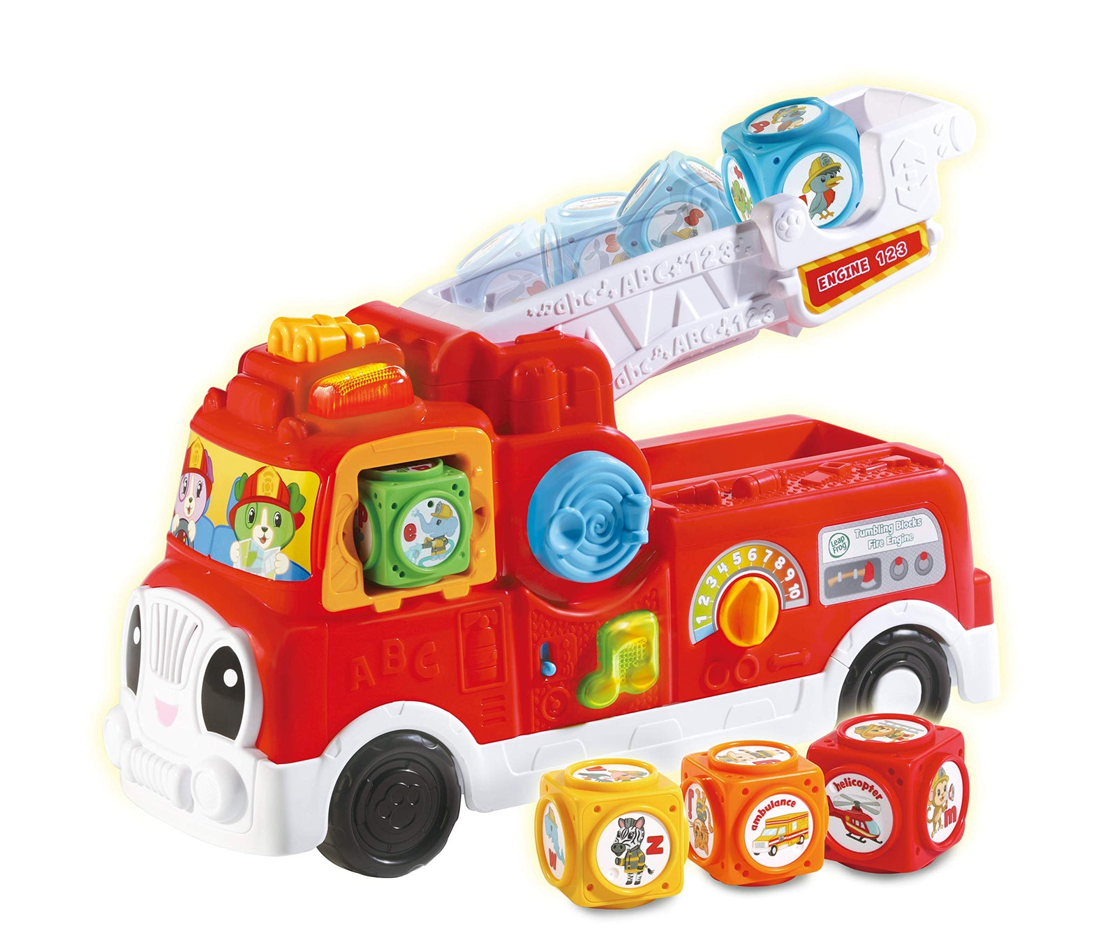 Leapfrog Tumbling Blocks Fire Engine (LfUK), Piece Of 1