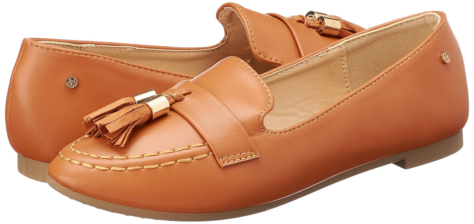 Dejavu Womens CAMEL Loafer