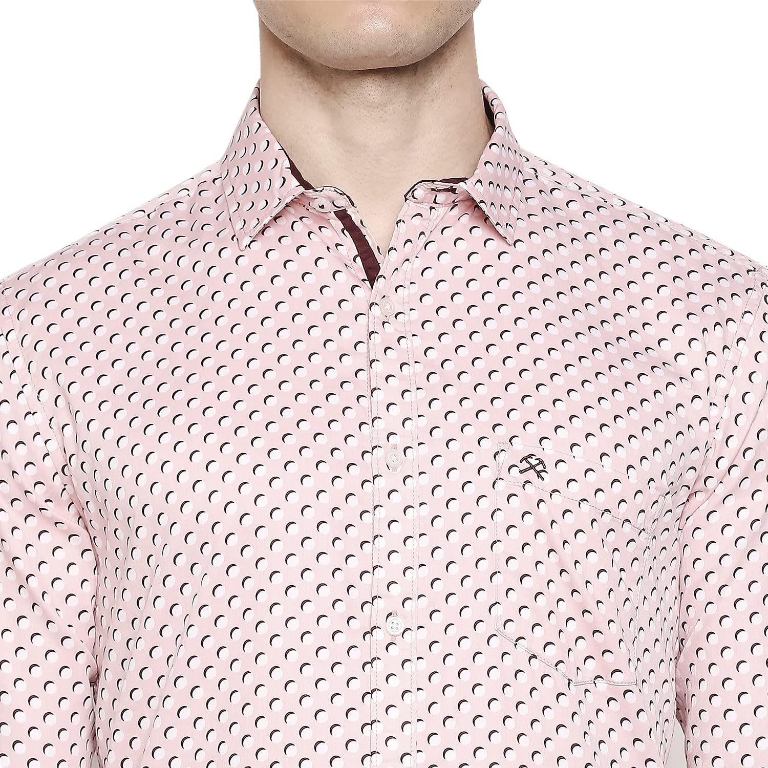 HammerSmith Men's Geometric Regular Shirt