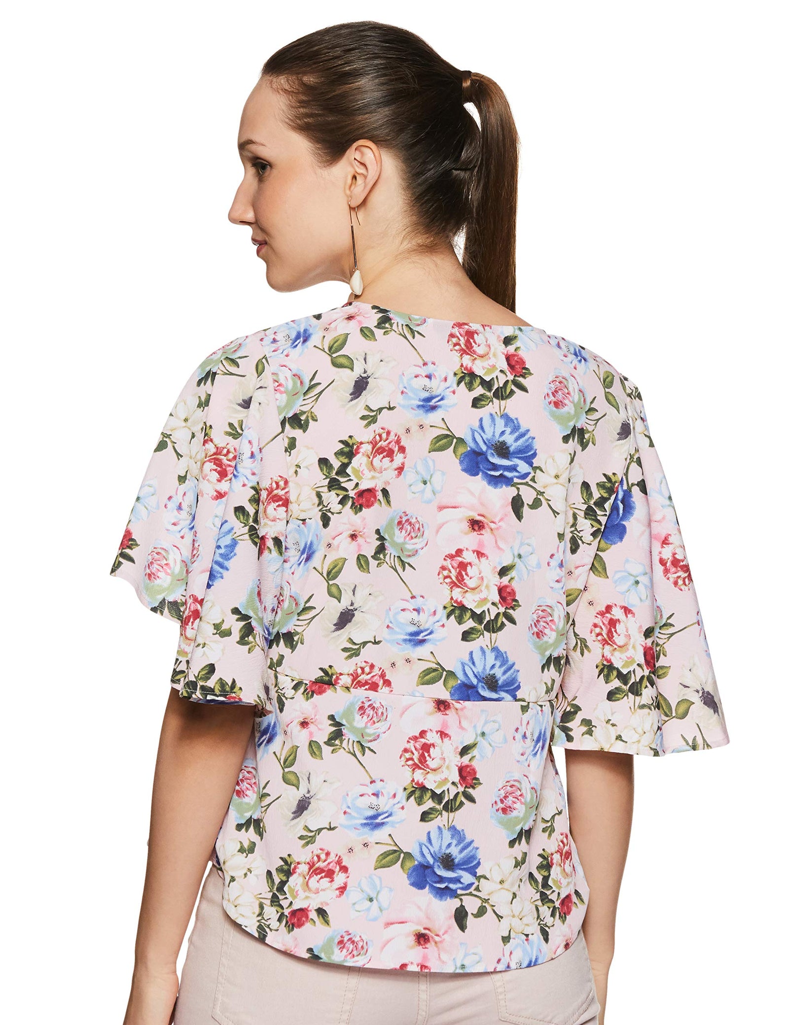 KRAVE Women's Floral Regular Top