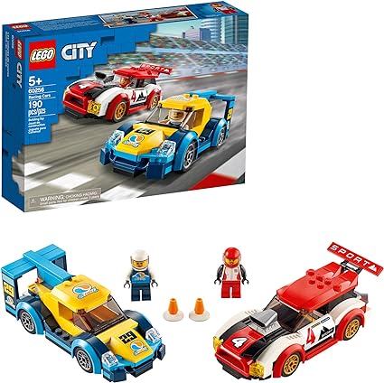 LEGO City 60256 Racing Cars Kids' Building Toy - 190 Pcs