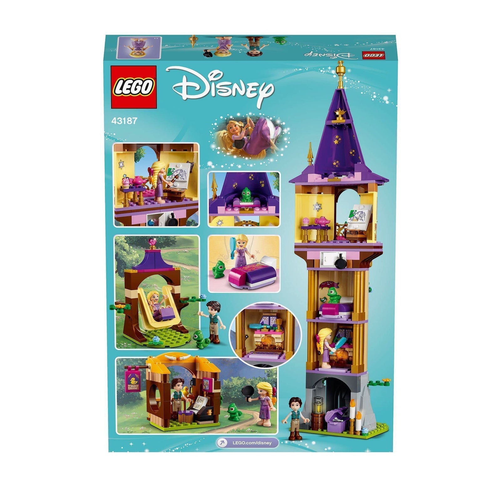 LEGO® | Disney Princess™ Rapunzel’s Tower 43187 Building Kit (369 Pieces)